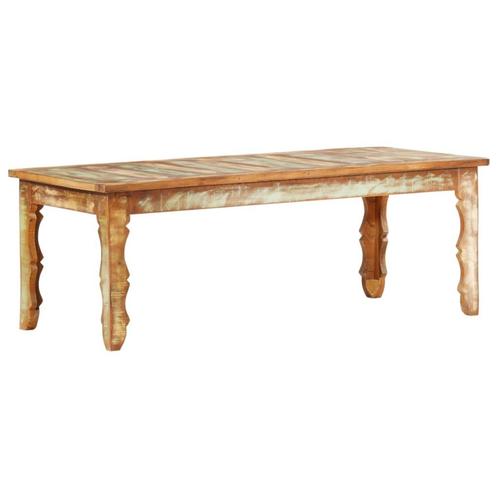 vidaXL Salontafel 110x50x40 cm massief gerecycled hout, Huis en Inrichting, Tafels | Salontafels, Nieuw, Verzenden