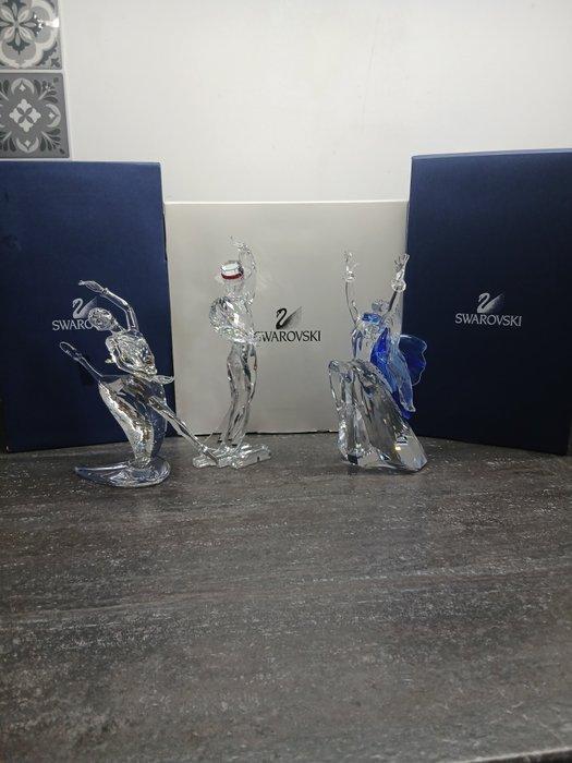 Swarovski - Beeldje - Magic of Dance set: Isadora 2002,, Antiek en Kunst, Curiosa en Brocante