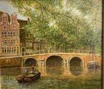 Albertus J. Temming (1942) - Gracht in Amsterdam