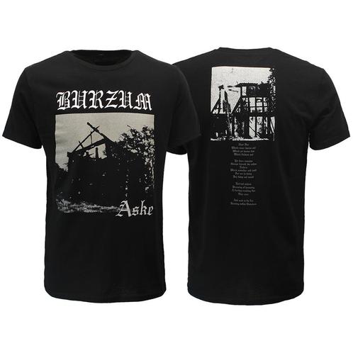 Burzum Aske T-Shirt - Officiële Merchandise, Kleding | Heren, T-shirts