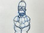 The Simpsons - 1 Dessin danimation original dHomer, Cd's en Dvd's, Nieuw in verpakking