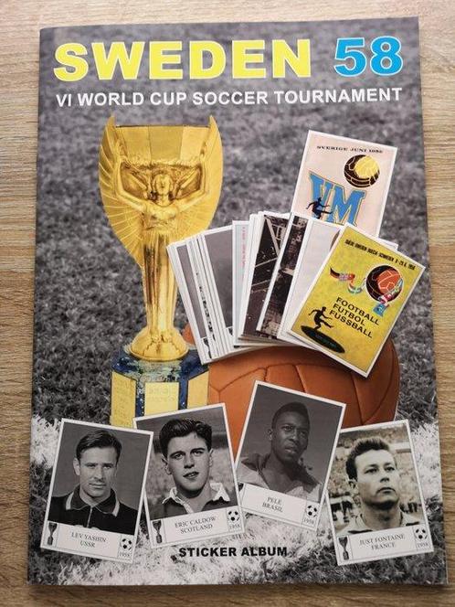 Variant Panini - Sweden 58 - Pelé - 1 Empty album + complete, Collections, Collections Autre