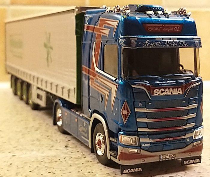Tekno 1:50 - Model vrachtwagen - SCANIA S580 - trekker met, Hobby en Vrije tijd, Modelauto's | 1:5 tot 1:12