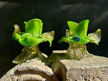 Salviati Murano Glass - Kaarsenhouder (2) - Muranoglas