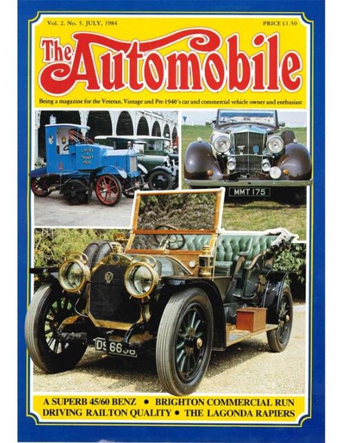 1984 THE AUTOMOBILE MAGAZINE 05, Boeken, Auto's | Folders en Tijdschriften, Ophalen of Verzenden