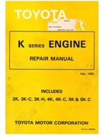 1981 TOYOTA MOTOR WERKPLAATSHANDBOEK ENGELS, Auto diversen, Handleidingen en Instructieboekjes