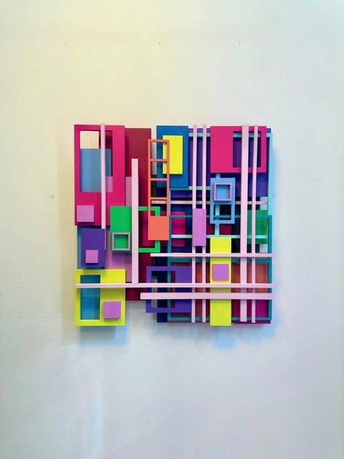 Rubén M Millano G (1989) - Serie: Happiness Life XXXIV, Antiek en Kunst, Kunst | Schilderijen | Modern