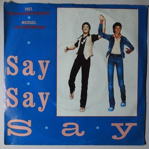 Paul McCartney and Michael Jackson - Say, say, say - Single, CD & DVD, Vinyles Singles, Single, Pop
