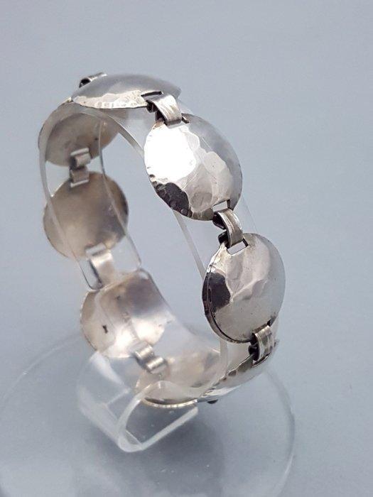 Zilver, Art Deco Bauhaus - Armband - Handarbeit, Antiek en Kunst, Kunst | Designobjecten