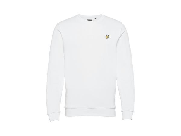 Veiling - Lyle &amp; Scott Crew Neck Sweatshirt Wit - XL, Vêtements | Hommes, Pulls & Vestes