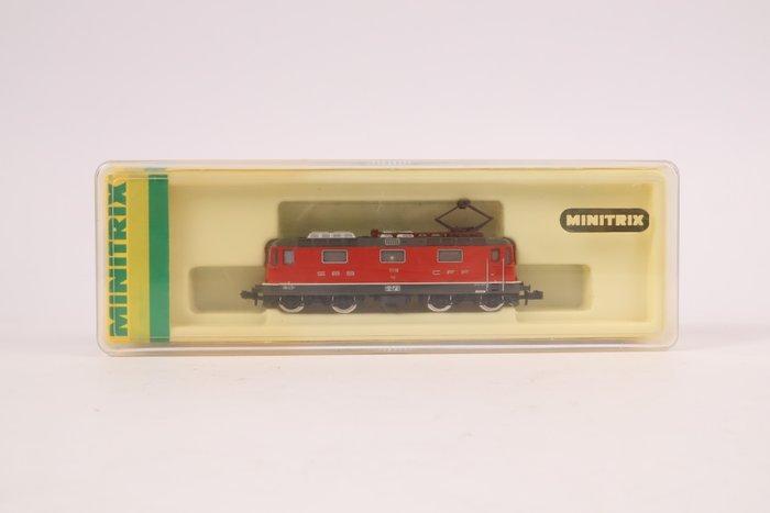 Minitrix N - 12977 - Elektrische locomotief (1) - Re 4/4, Hobby en Vrije tijd, Modeltreinen | N-Spoor