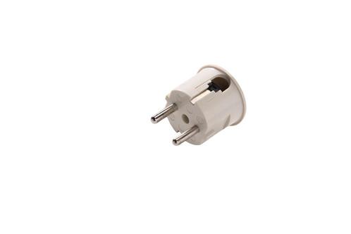 Martin Kaiser 3P Grounded Plug - Side Cable Entry - White -, Doe-het-zelf en Bouw, Elektriciteit en Kabels, Verzenden