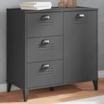 vidaXL Dressoir VIKEN 80x40x80 cm bewerkt hout, Huis en Inrichting, Kasten | Dressoirs, Verzenden, Nieuw