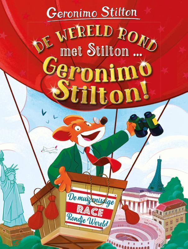 De wereld rond met Stilton... Geronimo Stilton! / Geronimo, Boeken, Kinderboeken | Jeugd | onder 10 jaar, Zo goed als nieuw, Verzenden