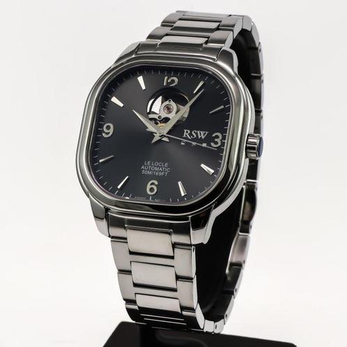 RSW - Le Locle Open heart - RSWAH122-SS-3 - Sans Prix de, Handtassen en Accessoires, Horloges | Heren