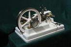 Stoommachine - Messing, Metaal, Staal - 1960-1970 - Werkende, Antiek en Kunst