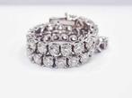 Tennis armband - 18 karaat Witgoud - 11.95ct. tw. Diamant, Handtassen en Accessoires, Antieke sieraden