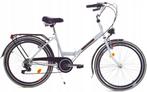 Vouwfiets 24 inch - 6 versnellingen - wit/zwart - comfort..., Ophalen of Verzenden, Nieuw