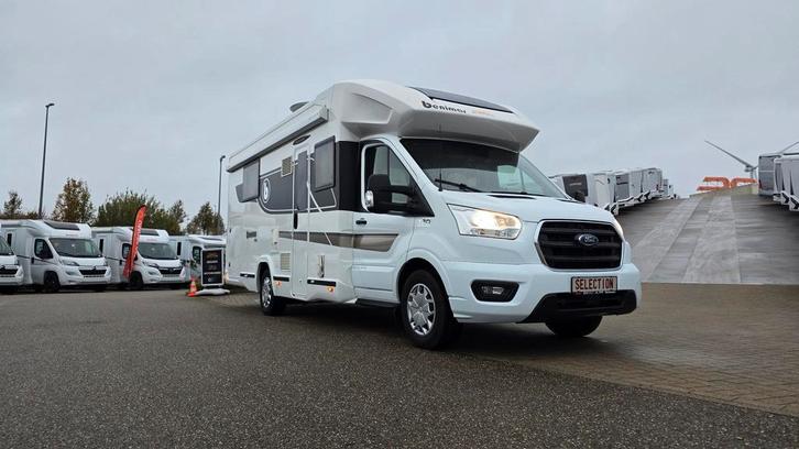 Benimar Cocoon 496 op Ford met slechts 31501 km 80464, Caravans en Kamperen, Mobilhomes, Cassettetoilet, Handgeschakeld, L-zit