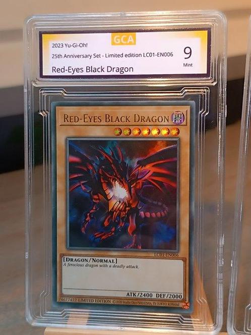 Konami - 3 Card - Red-Eyes Black Dragon, Dark Magician and, Verzamelen, Overige Verzamelen