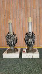 Tafellamp (2) - Marmer, Brons, Antiek en Kunst