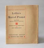Marcel Proust - Lettres de Marcel Proust à René Blum,