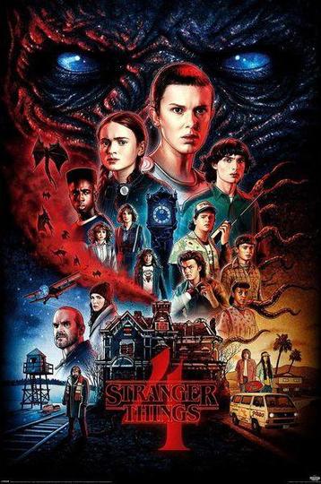 Hole in the Wall Stranger Things Maxi Poster-Season 4 Vecna, Ophalen of Verzenden