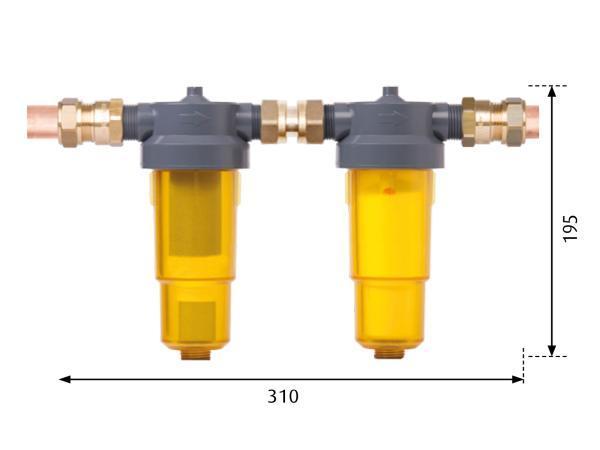 Veiling - Altech anti-kalk starterset m/extra filter Plus, Doe-het-zelf en Bouw, Sanitair