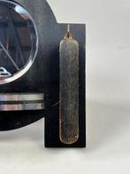 Spiegel - Hout, Glas, Metaal - met kledingborstels, Antiek en Kunst