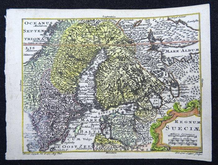 Europa - Scandinavië, Noorwegen, Zweden, Finland, Letland,, Boeken, Atlassen en Landkaarten