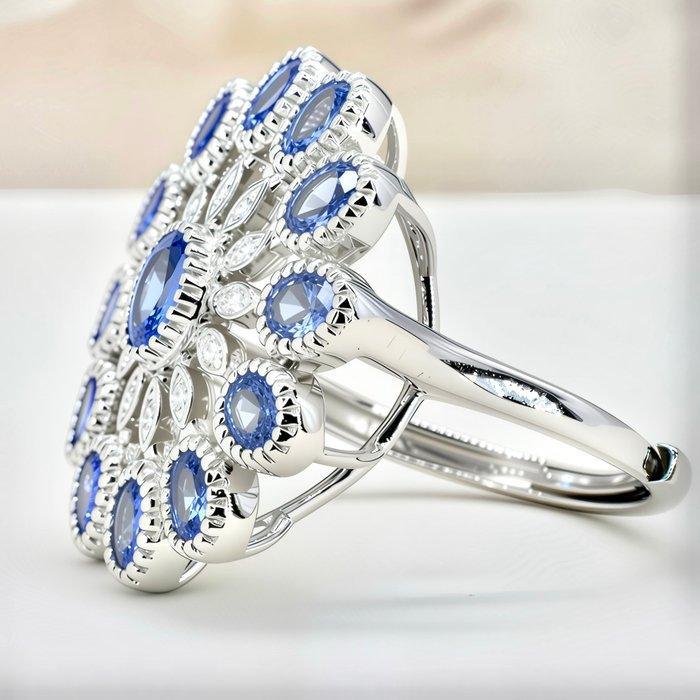 Sans prix de réserve - Bague Plaqué or Tanzanite - Topaze -, Bijoux, Sacs & Beauté, Bagues