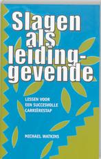 Slagen als leidinggevende 9789057122200 M. Watkins, Boeken, Verzenden, Gelezen, M. Watkins