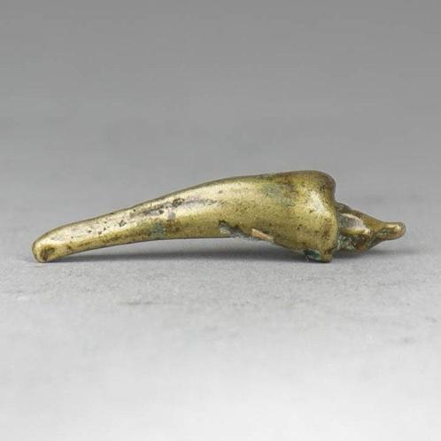 Rare poids en or - Piment - Akan/Ashanti - Ghana  (Sans Prix, Antiek en Kunst, Kunst | Niet-Westerse kunst