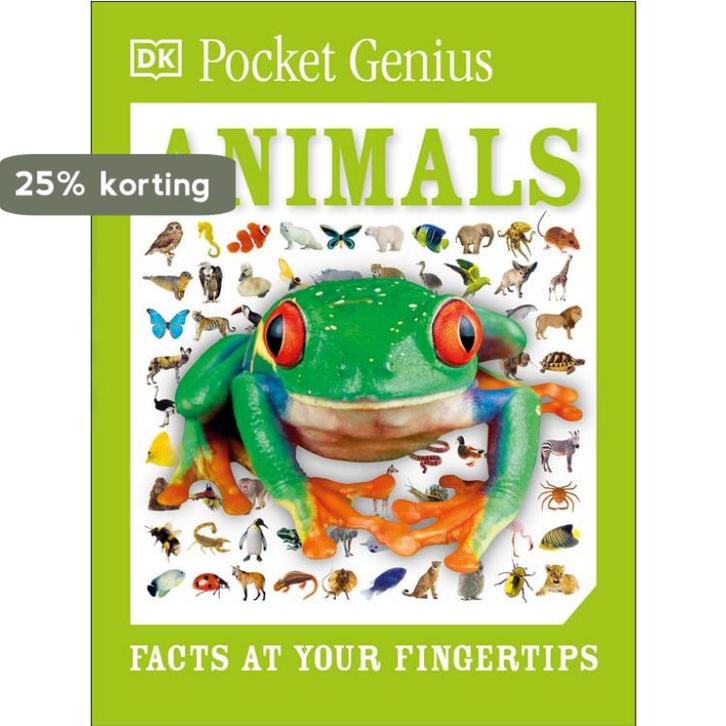 Pocket Genius Animals 9781465445261 Phonic Books, Boeken, Taal | Engels, Gelezen, Verzenden