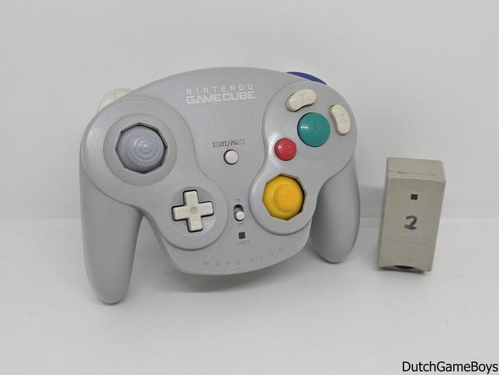 Nintendo Gamecube - Controller - Wavebird - Grey (1), Consoles de jeu & Jeux vidéo, Consoles de jeu | Nintendo GameCube, Envoi