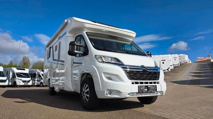 Itineo Famili PM 740 slechts 19795 km, hef-/queensbed 14201, Caravanes & Camping, Camping-cars