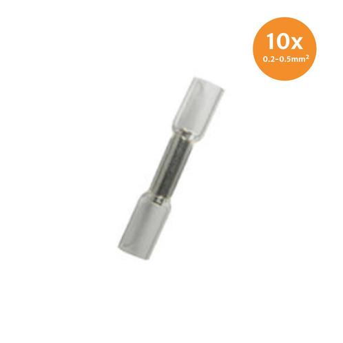 Kabelschoenen Met Krimpkous Waterdicht Wit (0.2-0.5mm) 10 St, Auto-onderdelen, Elektronica en Kabels, Ophalen of Verzenden