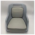Bieden: Vetus Grey Pilot BoatSeat with Cushions White Outdo, Ophalen of Verzenden, Nieuw