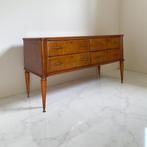 Ladekast - Hout, Glas, Messing