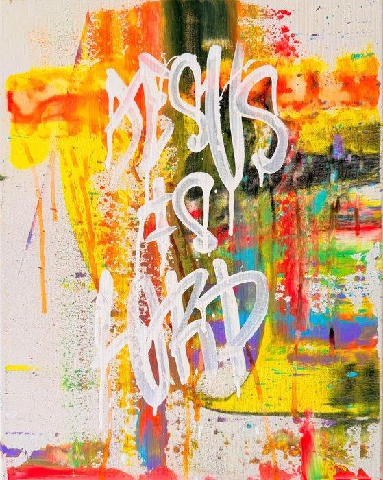 Karl Lagasse - Jesus Is lord, Antiek en Kunst, Kunst | Schilderijen | Modern