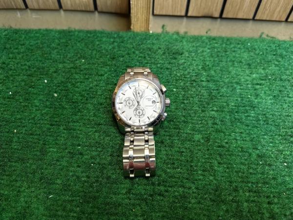 Veiling - Tissot Couturier Automic Chronograph Swiss Made, Handtassen en Accessoires, Horloges | Heren