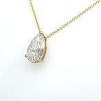 Halsketting - 14 karaat Geel goud - 3.01ct. tw. Diamant