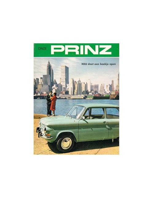 1965 NSU PRINZ 4 / 1000 / SPORT-PRINZ COUPÉ BROCHURE, Boeken, Auto's | Folders en Tijdschriften