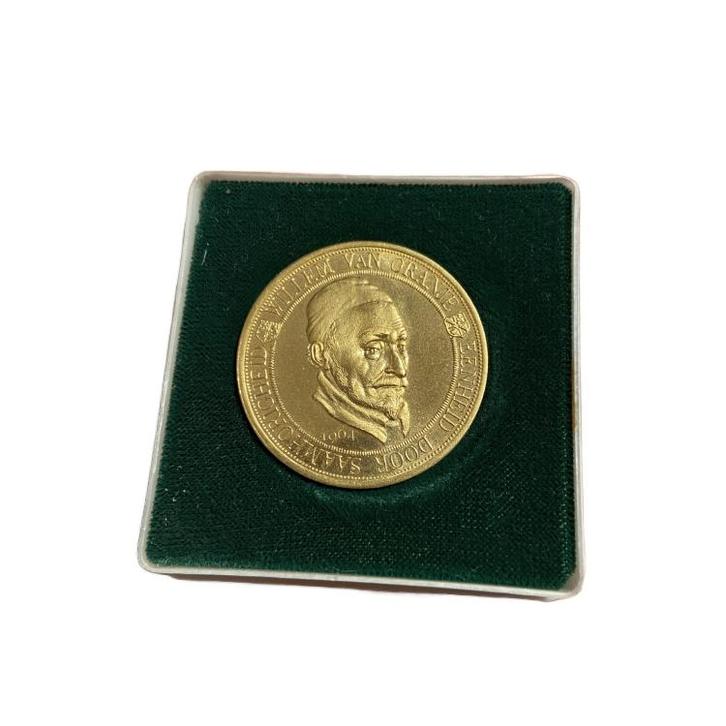 Gouden penning Willem van Oranje 1964, Postzegels en Munten, Edelmetalen en Baren