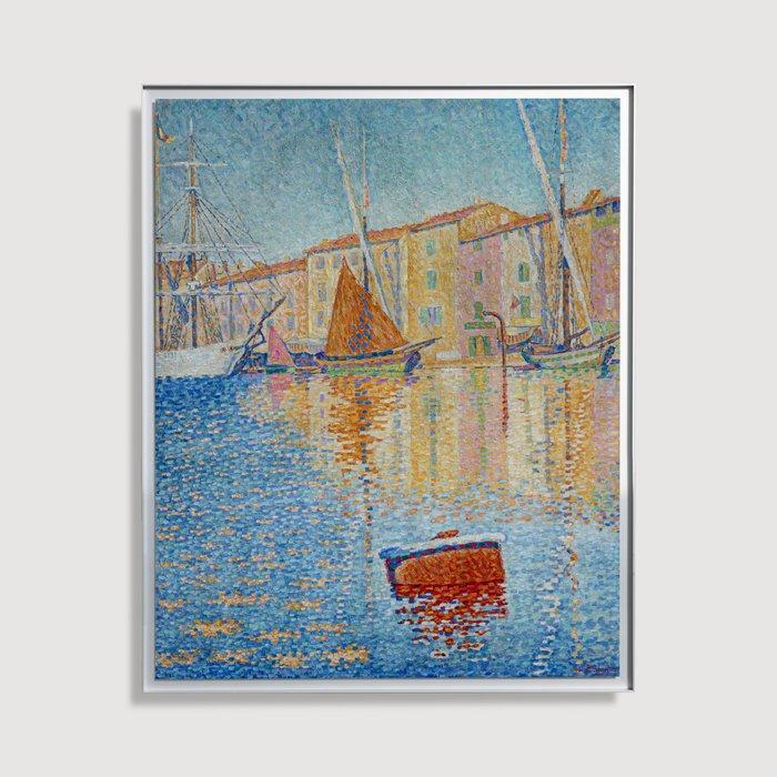 After Paul Signac (1863-1935) - Saint-Tropez. La Bouée Rouge, Antiek en Kunst, Kunst | Schilderijen | Klassiek