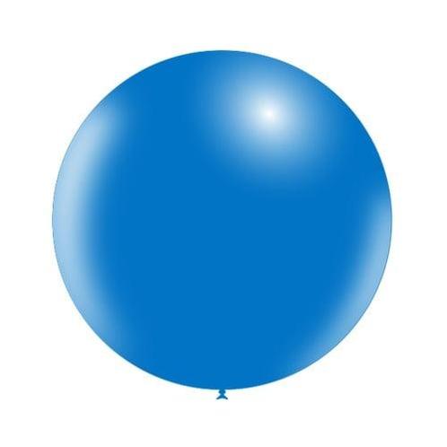 Blauwe Reuze Ballon 60cm, Hobby en Vrije tijd, Feestartikelen, Nieuw, Verzenden