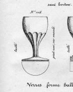 attr. Montcenis - Drinkset (10) - Kristal, Antiek en Kunst