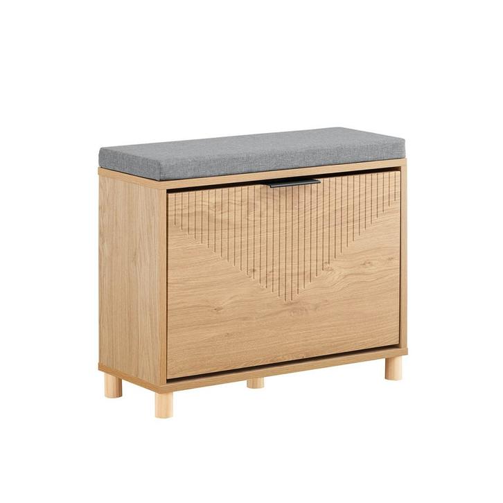 2dekans | SoBuy FSR199-N Schoenenbank met Opbergruimte en, Maison & Meubles, Canapés | Salons, Enlèvement ou Envoi