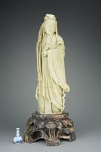 Bodhisattva Guanyin - Speksteen - 51 CM - China - Qing