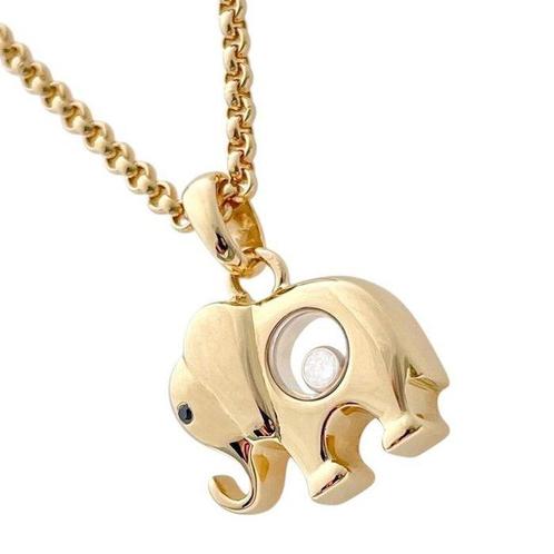 Chopard - Pendentif - Happy Diamonds - 18 carats Or jaune -, Handtassen en Accessoires, Antieke sieraden